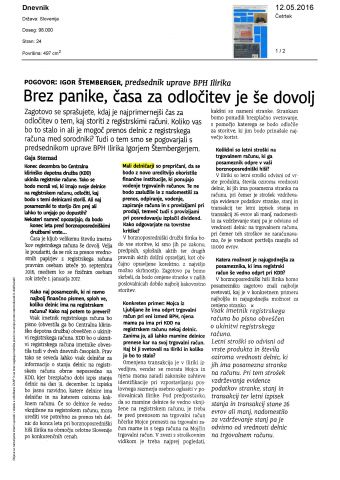 Brez panike casa za odlocitev je se dovolj Page 1